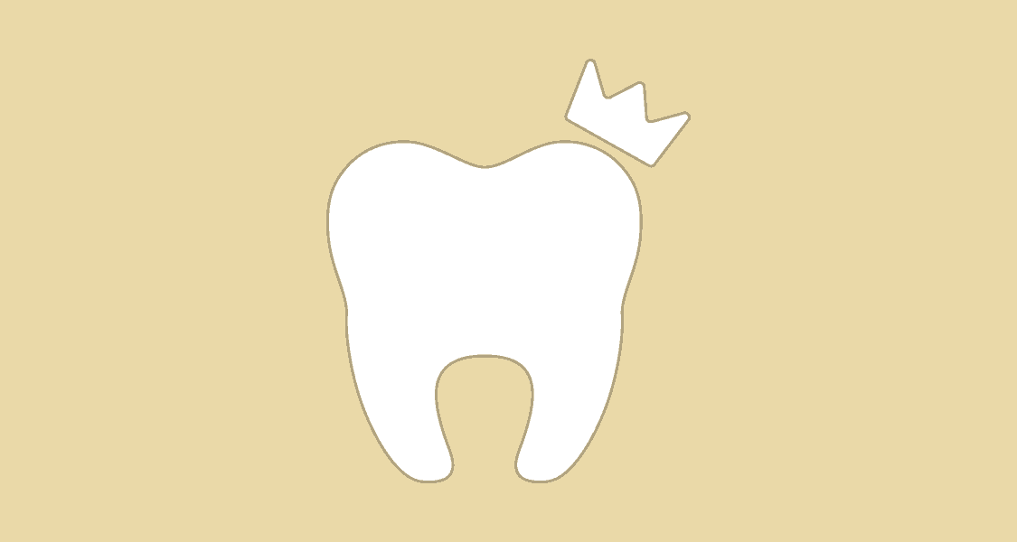 Illustration af tandkroner